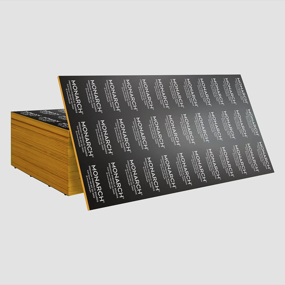 A stack of Monarch Premium Phenolic Boards is shown.