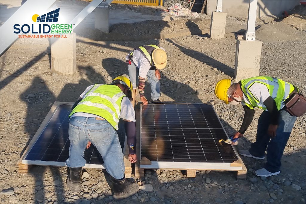 Cleaning and preparation of Solar PV panels